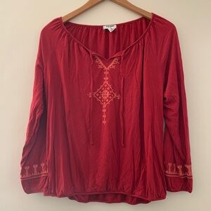 Old navy medium peasant blouse